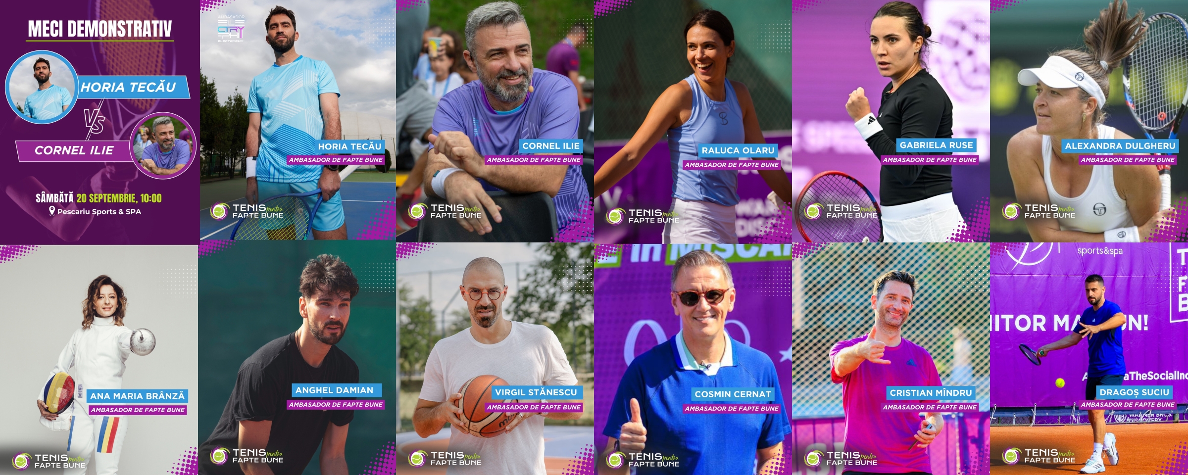 Ambasadori Tenis pentru Fapte Bune